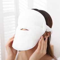 얼굴 페이스 스팀 타월 모공 열기 피부 관리 피지 제거 타올 수건 1+1