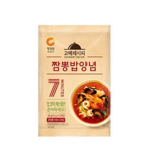청정원 고메레시피 짬뽕밥 양념30gX10, 30g, 10개