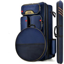 CAICHEN 어구 가방 낚싯대 가방 다기능 방수 대용량, 이중 80센티 메인 가방+원형 가방+낚싯대 가방