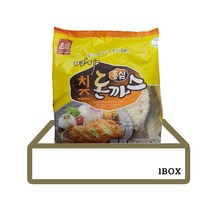 한맥 등심 치즈돈까스 (200g 5장) 8봉 1박스 유통기한임박 특가판매