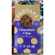 (미국직배) 1+1+1 트레이더조 Partake 비건 글루텐프리 초코칩 쿠키 156g Chocolate Chip cookies, 2개