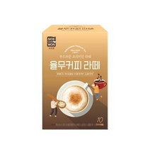 녹차원 간편한 [녹차원] 율무커피라떼 10T 명절 부모님 지인 선물 회사 탕비실 손님접대, 6개