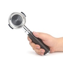 58mm 네이키드 포터 필터 우드 커피 머신 바닥 없는 필터 포터 필터 expobar 로켓 gemilai faema e61 ecm wega universal, 8-네이키드 포터필터