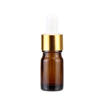 바른용기 스포이드공병 갈색 유리 용기 5ml ~ 100ml, 5ml(골드/흰)