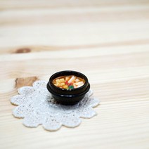 미니미소 한식 된장찌개 미니어쳐 모형
