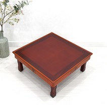 남원은행공방 남원 밥상 찻상 다과상 교자상 원형 사각 접이식상 1인용에서 6인용까지 선택1종, 정사각 유전 3호 60x60