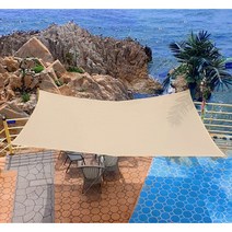 그늘애 국산 썬쉐이드 아일렛, 국산 아일렛 썬쉐이드, 베이지 3m x 6m