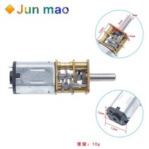 저속모터 1pcs 대형 기어 비율 1:1000 DC 토크 N20 감소 모터 저속 5 ~ 40 회전, 10 36 rpm_03 12V