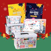 모모디폼블럭 8mm 대용량 세트 크리스마스, 04_모모디폼블록 디럭스 6680pcs, 디럭스+도안북1번