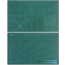 양면 고무 커팅 눈금 책상 데스크 보호 매트 커버 판