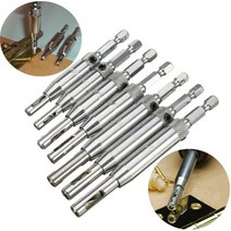 문힌지 욕실장 경첩 출입문 싱크대 힌지 꺾쇠 붙박이장 4pcs 센터 드릴 비트 도어 셀프 센터링 태퍼 코어 드릴 비트 세트 구멍 펀처 목공 도구 564 -1164, 한개옵션0