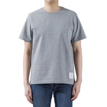 [톰브라운] 삼선탭 MJS067A 00042 055 남자 반팔티셔츠 릴렉스 핏