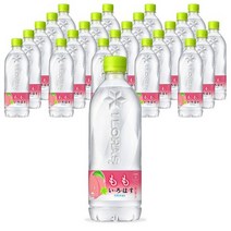 이로하스 화이트 피치 복숭아 물 555ml (24개입), 24개, 540ml