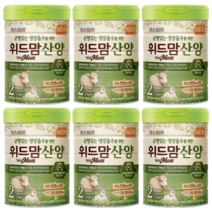 파스퇴르 위드맘 산양분유 2단계 750g x 6캔