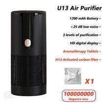 미니 공기청정기 펫 원룸 차량 환기 사무실 가정 휴대용 소형, 02