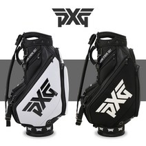 PXG 골프백 남성 여성 경량 캐디백, 화이트