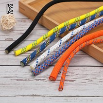 KC인증 10mm 스태틱 등산용로프 M단위판매 클라이밍 안전자일 튼튼한 밧줄, 그린