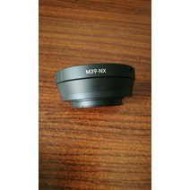 Leica m39 마운트 렌즈 용 어댑터 samsung nx nx1000 nx500 카메라 M39-NX 변환, 한개옵션0