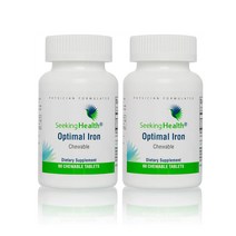 Seeking Health 시킹헬스 옵티멀 아이언 철분 츄어블 60정 2팩 Optimal Iron Chewable, 2개
