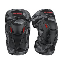 알나인 오토바이 무릎 팔꿈치 보호대, 무릎 보호대, 카모