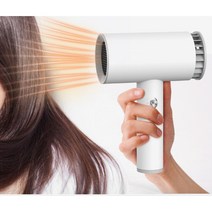 무선 헤어드라이기 차박 캠핑 여행용 미니 충전식 드라이기 코드프리 USB충전, 1개