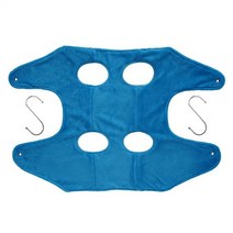 강아지미용거치대 애견 미용테이블 개손질 트리밍 해먹 도우미 고양이 애완 동물 미용 수리 도구 강아지 새, 02 파란_01 S