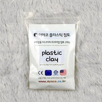이야코 플라스틱점토 200g, 본상품선택, 1