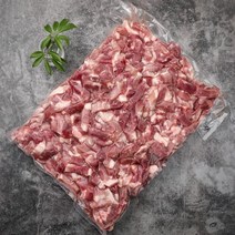 피밀리우리흑돈 프리미엄흑돼지 뒷다리 제육용 찌개용 대용량 식당용, 찌개용5kg