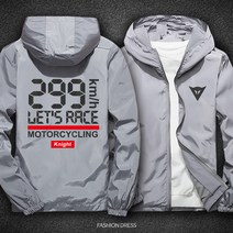 Harley Davidson 할리 데이비슨 야마하 재킷 가와사키 오토바이 후드 코트 오토바이 면 코트 반사 재킷, 재킷M165 50kg, 오렌지색 299회색 검은 그림