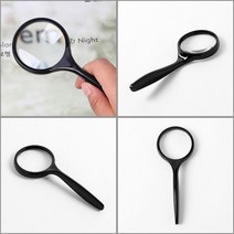 HOMON 3배율 글라스 확대 돋보기 50mm 1P 문구용품/문구세트/학용품/필기구/사무용품, 단일 수량