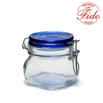 ITALY 보르미올리 피도병 500ml(블루) 유리 밀폐용기
