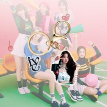 Kpop 아이브 사진 열쇠 고리 귀여운 새 앨범 고리용 매력 걸스 그룹 아이돌 액세서리 팬 선물, WONYOUNG