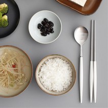 신혼부부 집들이 열탕소독 수저선물 숟가락젓가락 칠순답례품 자취필수품, 숟가락 블랙, 1개