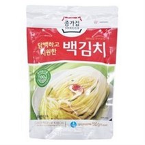 종가집 백김치, 2개, 500g