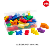 이디엑스에듀케이션 탈것 모형 수세기 72p 세트, 2세트