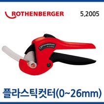 로덴베르거 5.2005 플라스틱컷터 0~26mm ROTHENBERGER 툴보이