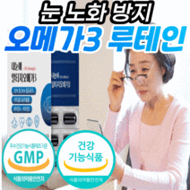 식약청 인증 루테인 rtg 오메가3 눈 노화 건조 건강 도움 수험생 노인 어르신 남자 여자 40대 50대 알티지 오메가 쓰리 알피지 엘티지 rgt 오매가3 류테인 루태인 뉴테인, 2개월 분(BEST), 1200mgX30캡슐