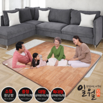 일월 더마루 온돌마루 전기 카페트 매트 홈쇼핑 거실 전기장판 특대형 대형 중형 소형, 02. 중형 140x183cm
