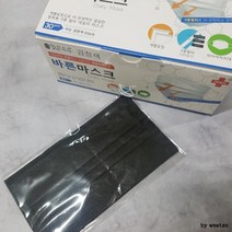 (개별포장30P) (ABM도매콜) 바른마스크 블랙 (교환.환불불가) 성인, 상세페이지 참조, 상세페이지 참조
