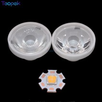 5pcs 32.5mm Led 렌즈 5 도 25 Cree XML XHP50 5050 XHP70 XHP70.2 MK-R MKR MCE 7070 광학 등급 PMMA, [02] 8 Degree Clear, [02] 70x70 For XHP70