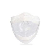 이피다 투명창 마스크 10매 수어용 언어전달용 입 모양 보이는 특수마스크, 중형 10매