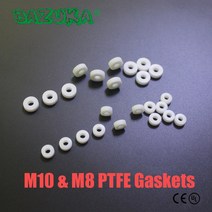 고압세척기 공압 M8 M10 에어 씰 와셔 PTFE 씰링 O-링 개스킷 고압 다이빙 등산 부품용, [01] M8  20pcs