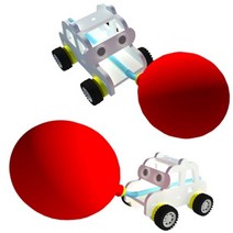 기타 바보사랑[에이스사이언스]창작용 우드락 풍선자동차-1인용, 단품