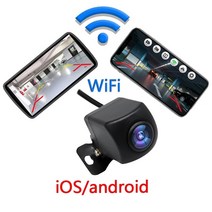 후방카메라교체 무선후방카메라 앱 12v로 ios 및 android 전화 비디오 녹화를위한 wifi hd car reverse camera 후면보기, 12v
