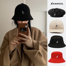 캉골 모자 볼캡 버킷햇 베랫 04.캉골 0397BC버뮤다캐주얼버킷햇(블랙)XL