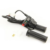 전기자전거스로틀 레버 243648v 전기 자전거 스로틀 회전 수정된 속도 제어 핸들 바, 36V, 본상품