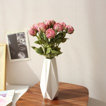 생화같은 고급 리얼 자나장미 조화꽃장식(3color), 파우더핑크634827 34