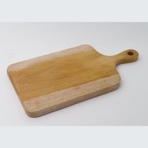 엘린까사 그래미 마호가니 원목 플레이팅 사각 핸들도마 대