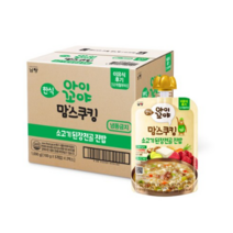 아이꼬야 맘스쿠킹 이유식 100g, 혼합맛(전복/표고버섯), 1000g, 10개