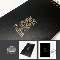 옥스포드 블랙 PP 스프링노트 A5 B5 A4 절취노트 유선노트, 5000 A4 상철